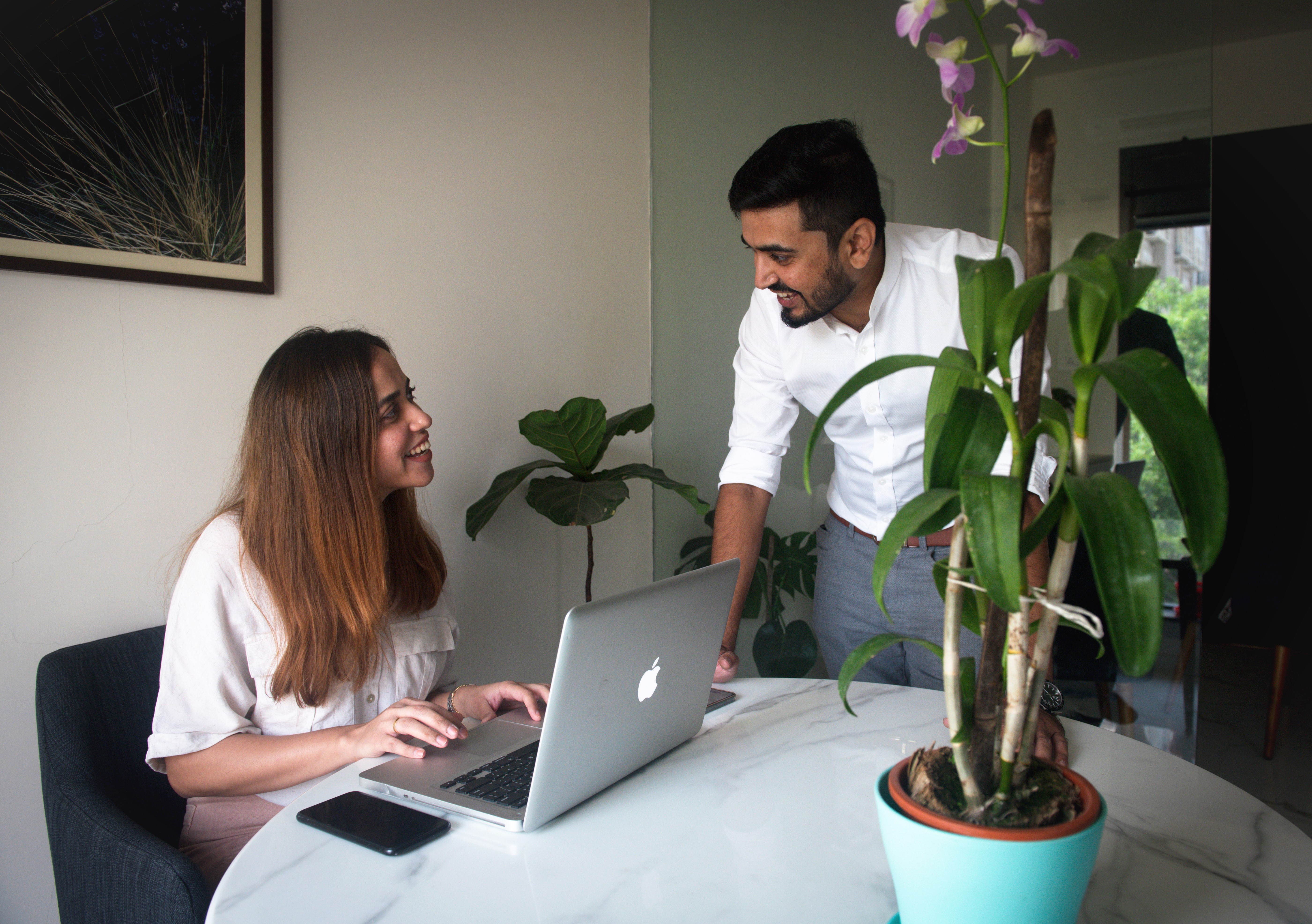 Cofounder helping Employee at Antarctica Global